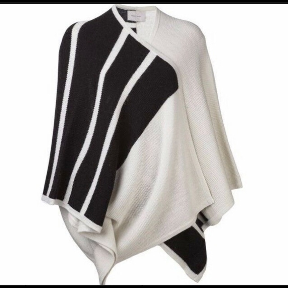 Brochu walker alpaca-wool blend city poncho